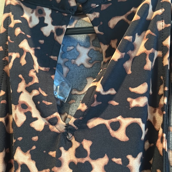 NWT, Inc. International Concepts, women’s LS cold shoulder, turtleneck blouse - Picture 7 of 11